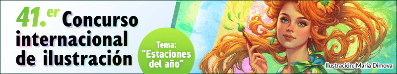 ¡Da comienzo el 41.er Concurso internacional de ilustración! El tema es: “Estaciones del año“. ¡Tienes hasta el 9 de octubre para participar!