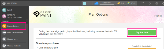 instal the new version for mac Clip Studio Paint EX 2.1.0
