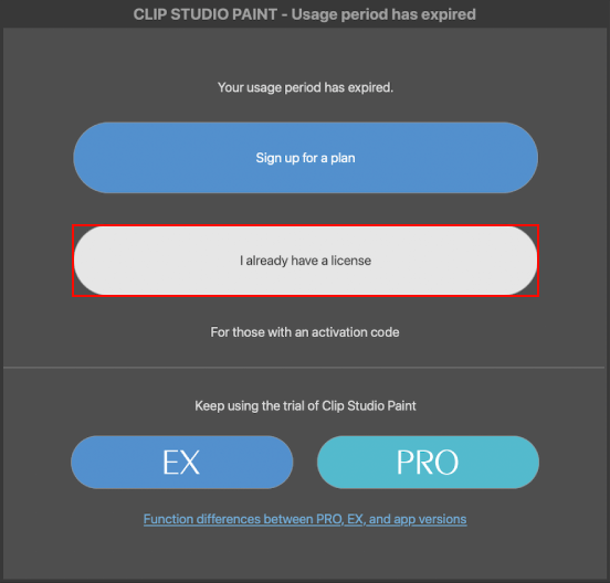 All Clip Studio Paint users can try the latest EX version for free!