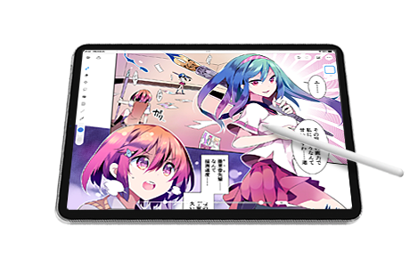 CLIP STUDIO PAINT for iPadをiPad AirとApple Pencilで体験できます