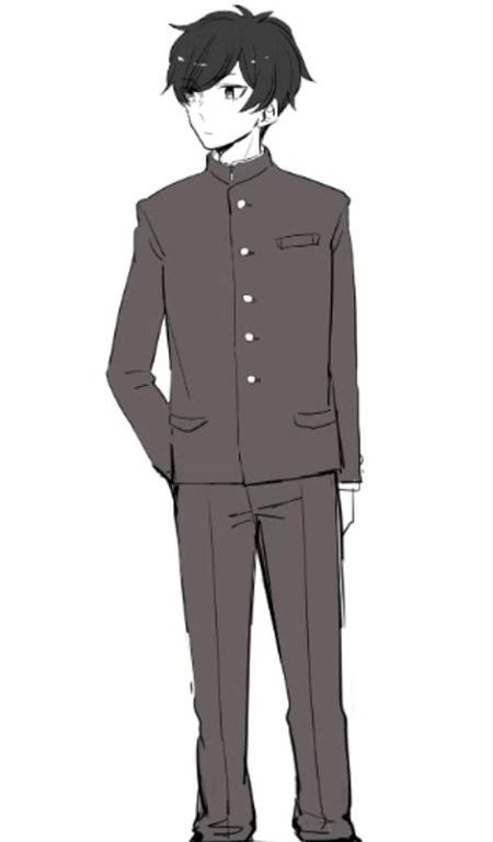 男子高校生の制服の描き方講座 イラスト マンガ描き方ナビ