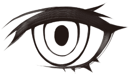 目の特徴でキャラクターの個性を描き分ける デジ絵 イラスト マンガ描き方ナビ