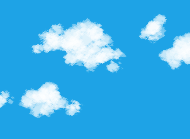 空 雲の描き方 ブラシの種類 塗り方 遠近感で簡単に上達する