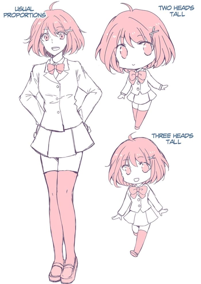 How to Draw a Chibi Girl