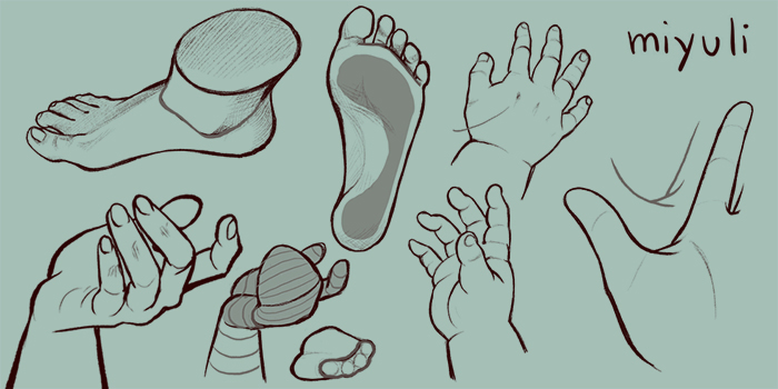 How to Draw Anime Hands and Feet