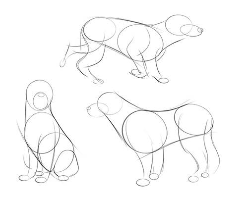 How to draw kawaii dog with a simple step-by-step tutorial