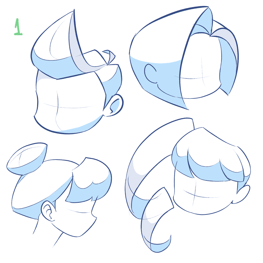 3 Hairstyles Youll Love to Draw  Artezacom