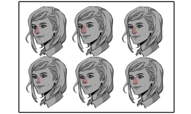 different nose shapes drawing tumblr