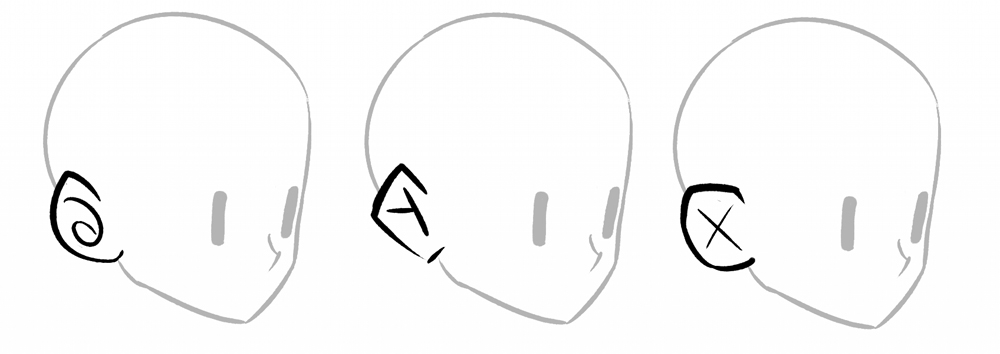 How to Draw Manga Ears for the Absolute Beginner  YouTube