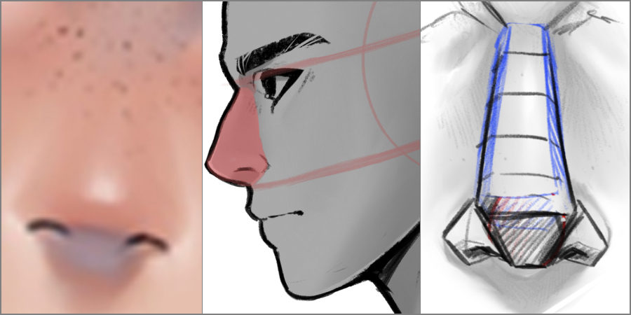 How To Draw An Anime Nose Step By Step