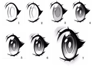 How to Draw Anime Eyes | | Art Rocket