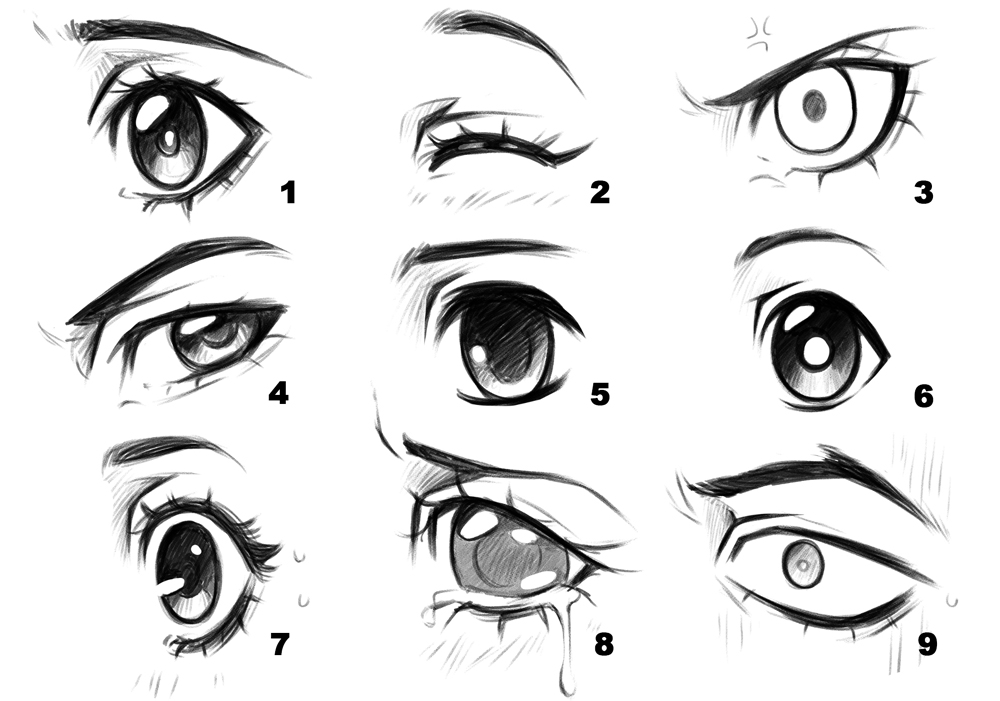 Young Artists Draw Anime Eyes How to Draw Anime Eyes Step by Step How to Draw  Anime Eyes Easy How to Draw Anime Eyes for Teens How to Draw Anime  to