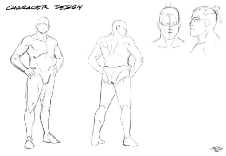 character reference pose - CLIP STUDIO ASSETS