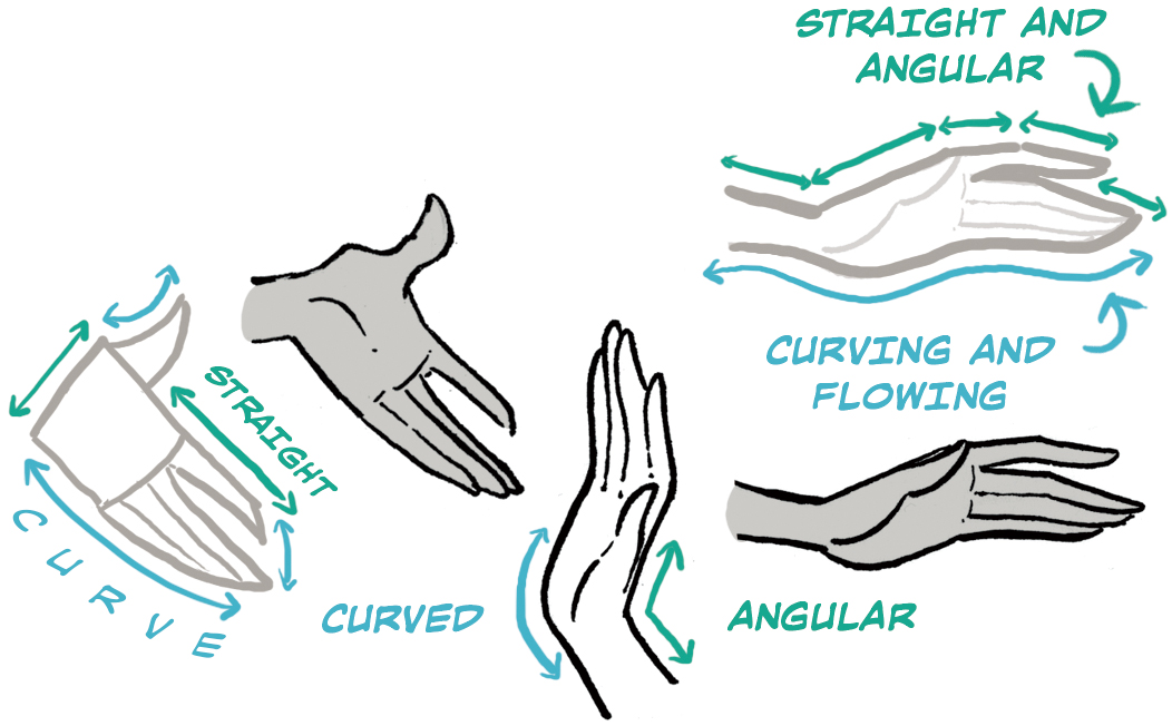 hand drawing how to draw hands hand poses