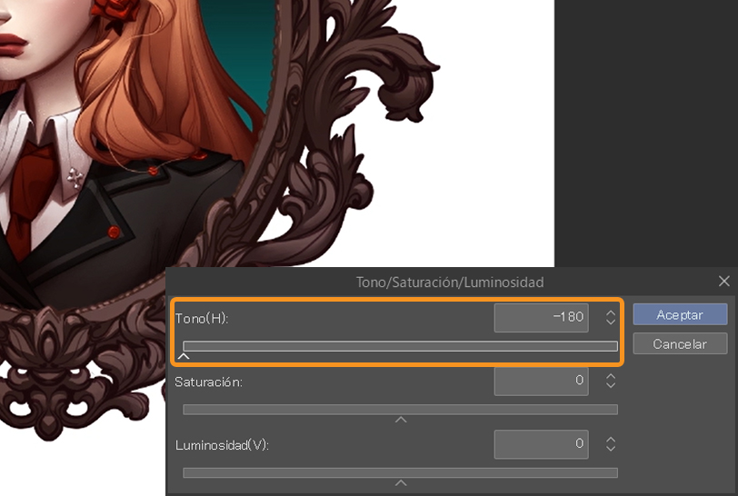 clip studio paint herramientas capas de corrección ajustes tonales